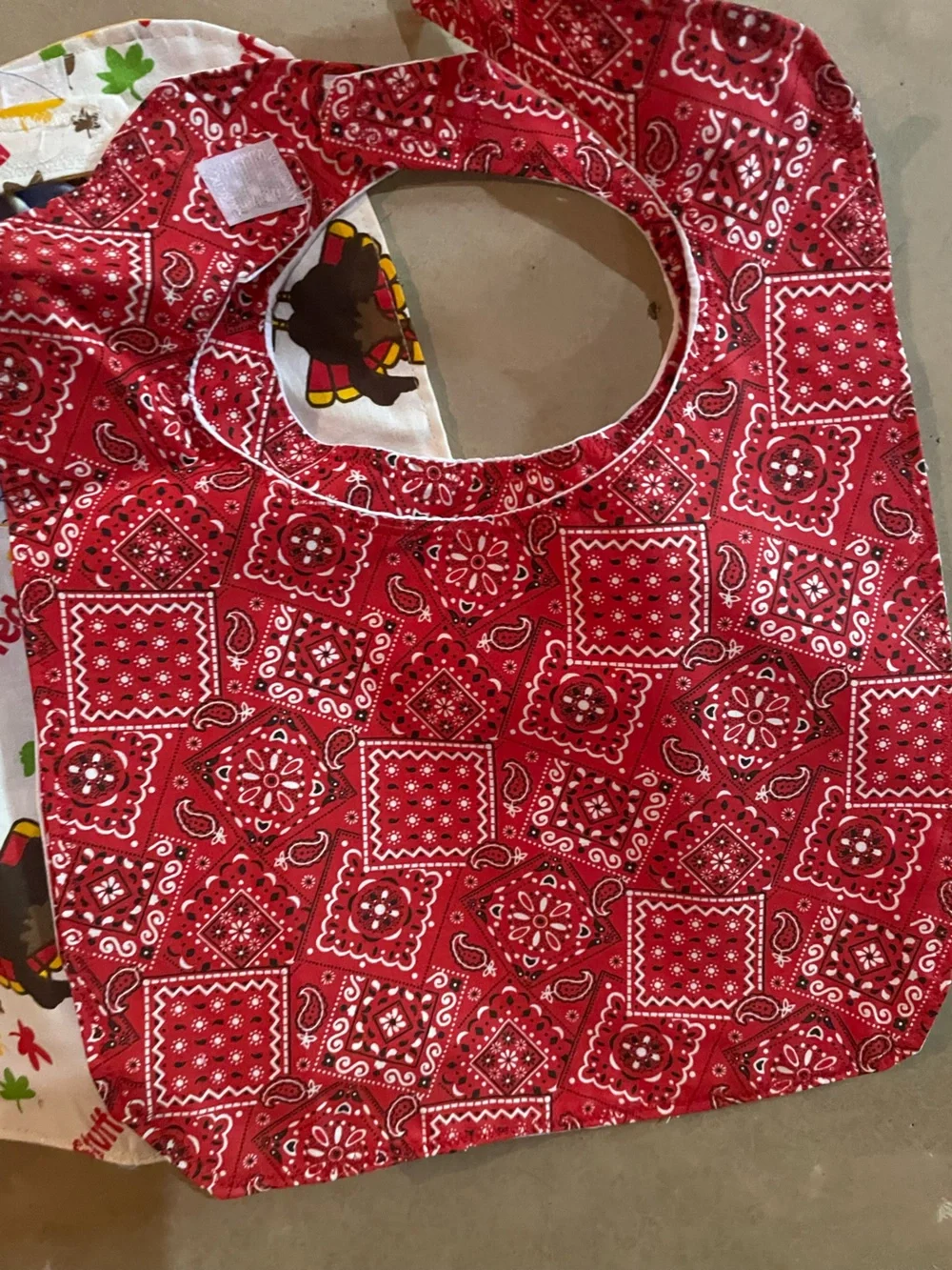 Disney Baby Bibs Set - Red, White, Blue, Purple Prints